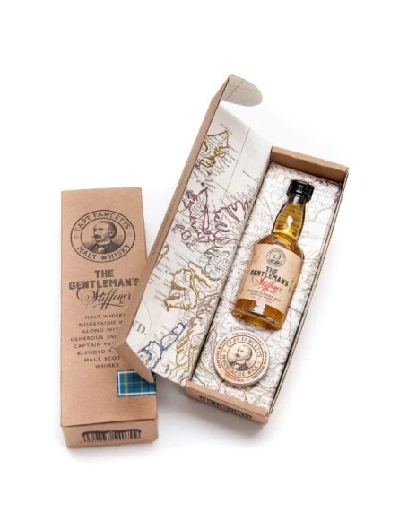 Pack Regalo Cera Bigote Whisky & Botella Whisky Captain Fawc 6 Pack Regalo Cera Bigote Whisky & Botella Whisky Captain Fawc - Imagen 4