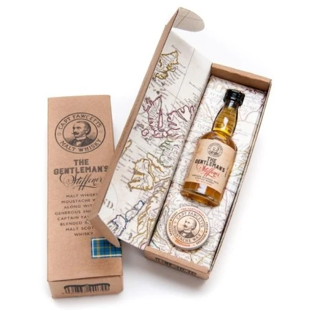 Pack Regalo Cera Bigote Whisky & Botella Whisky Captain Fawc 10 Pack Regalo Cera Bigote Whisky & Botella Whisky Captain Fawc - Imagen 8