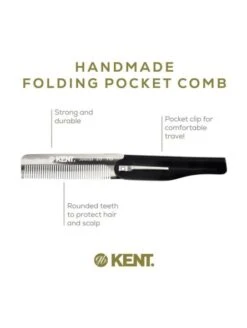 Peine De Bolsillo Plegable 167mm Kent -Gifts And Care-ES.com peine de bolsillo plegable 167mm kent 2