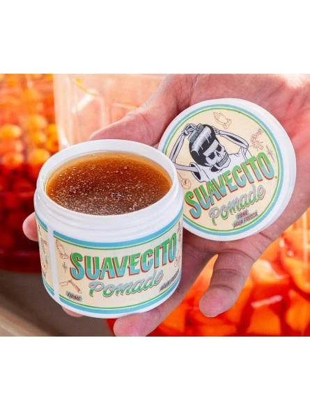 Pomada Cabello Firme Strong Agua Fresca Suavecito 113gr 7 Pomada Cabello Firme Strong Agua Fresca Suavecito 113gr - Imagen 5