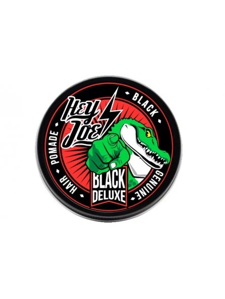 Pomada Deluxe Negra Hey Joe Pelo Canoso 100ml 3 Pomada Deluxe Negra Hey Joe Pelo Canoso 100ml