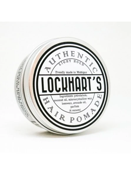 Pomada Fijación Suave Brillo Alto Lockhart's 105g 8 Pomada Fijación Suave Brillo Alto Lockhart's 105g - Imagen 6