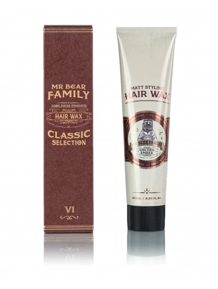 Cera Para El Pelo Golden Ember Mr Bear Family 100g 4 Cera Para El Pelo Golden Ember Mr Bear Family 100g - Imagen 2