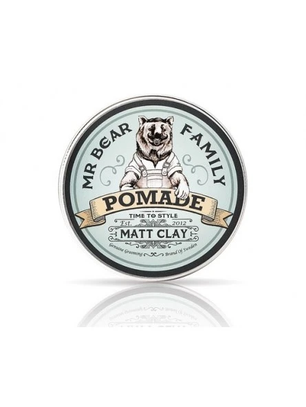Pomada Matt Clay Mr Bear Family 100ml 3 Pomada Matt Clay Mr Bear Family 100ml