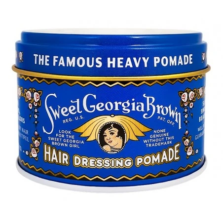 Pomada Para El Cabello "Blue" Sweet Georgia Brown 114g 9 Pomada Para El Cabello "Blue" Sweet Georgia Brown 114g - Imagen 7