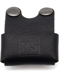 Protector Cuero Negro Maquinilla Afeitar Clásica Henson Shaving