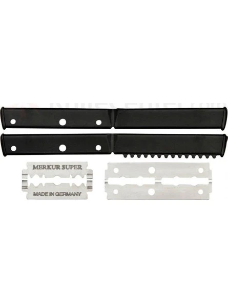 Shavette Negra Plegable Dovo 4 Shavette Negra Plegable Dovo - Imagen 2