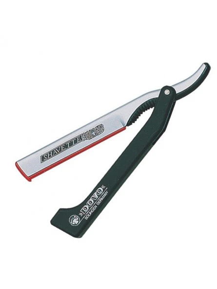 Shavette Negra Plegable Dovo 3 Shavette Negra Plegable Dovo