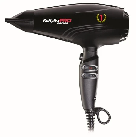 Secador Ultralight Rápido Black Dry Babyliss 4 Secador Ultralight Rápido Black Dry Babyliss - Imagen 2