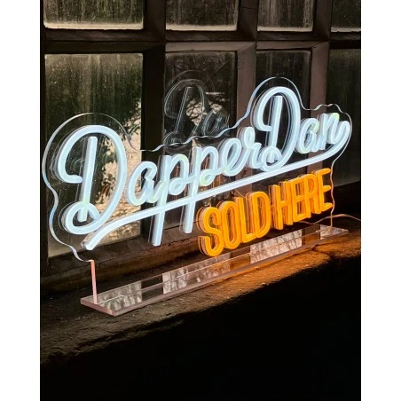Señal "Sold Here" Neón Dapper Dan 4 Señal "Sold Here" Neón Dapper Dan - Imagen 2