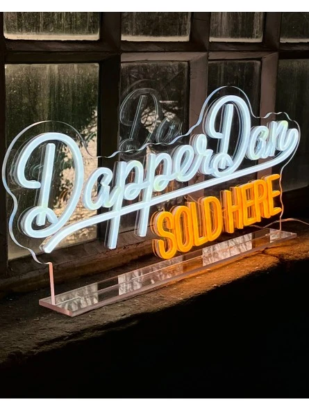 Señal "Sold Here" Neón Dapper Dan 3 Señal "Sold Here" Neón Dapper Dan