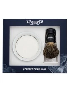 Set 3 Piezas Brocha Negra De Tejón Plisson Talla 12