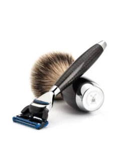 Gifts And Care-ES.com -Gifts And Care-ES.com set afeitado brocha de afeitar punta plata maquinilla gillette fusion carbono muehle 1
