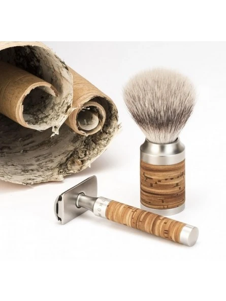 Set Afeitado Mühle Brocha Afeitar & Maquinilla Rocca Abedul 4 Set Afeitado Mühle Brocha Afeitar & Maquinilla Rocca Abedul - Imagen 2