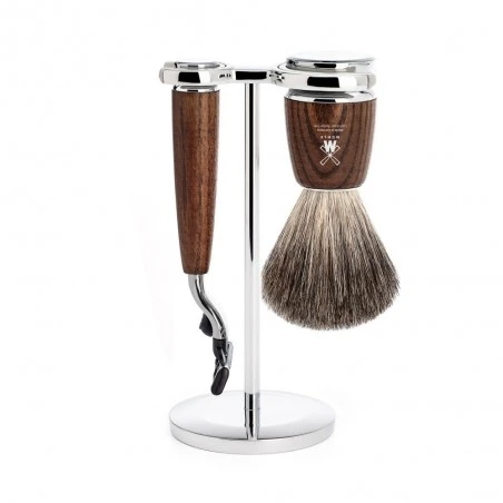 Set Afeitado Mühle Brocha De Afeitar, Soporte & Maquinilla M 4 Set Afeitado Mühle Brocha De Afeitar, Soporte & Maquinilla M - Imagen 2