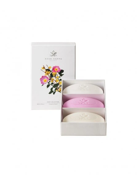 Set De Jabones Musgo Blanco, Virginia Rose Y Calycanthus Acc 3 Set De Jabones Musgo Blanco, Virginia Rose Y Calycanthus Acc