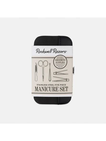 Set De Manicura Acero Inoxidable (5 Piezas) Rockwell 3 Set De Manicura Acero Inoxidable (5 Piezas) Rockwell