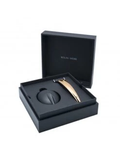 Set De Maquinilla De Afeitar R1 Oro 24 & Stand Bolin Webb -Gifts And Care-ES.com set de maquinilla de afeitar r1 oro 24 stand bolin webb 2