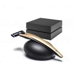 Set De Maquinilla De Afeitar R1 Oro 24 & Stand Bolin Webb -Gifts And Care-ES.com set de maquinilla de afeitar r1 oro 24 stand bolin webb 3