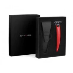 Set De Maquinilla De Afeitar R1-S Monza Roja Y Funda Silicon -Gifts And Care-ES.com set de maquinilla de afeitar r1 s monza roja y funda silicona bolin webb 3