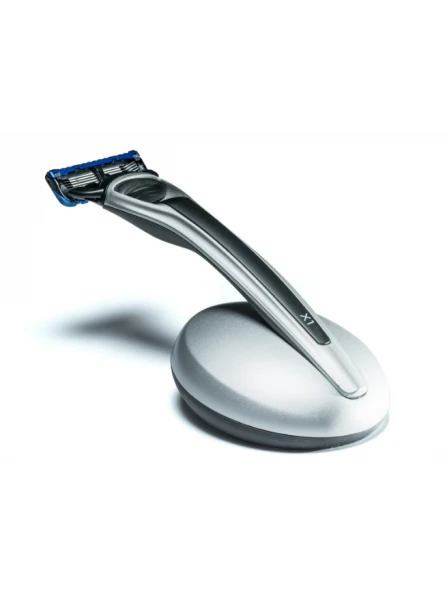 Set De Maquinilla De Afeitar X-1 Plata Y Negra & Soporte Pla 3 Set De Maquinilla De Afeitar X-1 Plata Y Negra & Soporte Pla