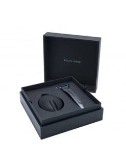 Set De Maquinilla De Afeitar X1 Carbón & Stand Bolin Webb -Gifts And Care-ES.com set de maquinilla de afeitar x1 carbon stand bolin webb 2