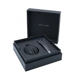 Set De Maquinilla De Afeitar X1 Carbón & Stand Bolin Webb -Gifts And Care-ES.com set de maquinilla de afeitar x1 carbon stand bolin webb 5