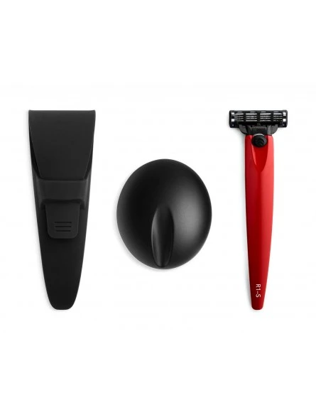 Set De Regalo Maquinilla Mach3, Soporte Y Funda Monza Red Bo 4 Set De Regalo Maquinilla Mach3, Soporte Y Funda Monza Red Bo - Imagen 2