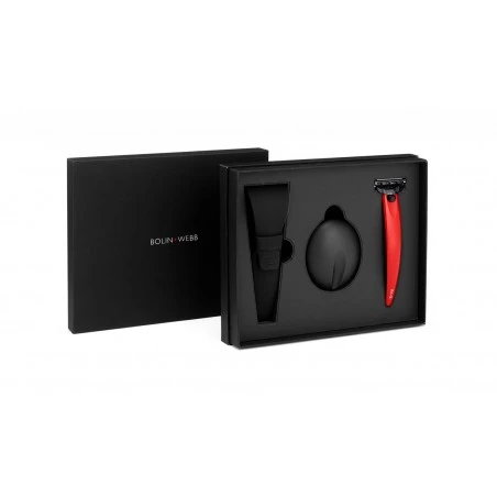 Set De Regalo Maquinilla Mach3, Soporte Y Funda Monza Red Bo 5 Set De Regalo Maquinilla Mach3, Soporte Y Funda Monza Red Bo - Imagen 3