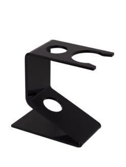 Soporte Negro Semogue Brocha Afeitar Y Maquinilla L