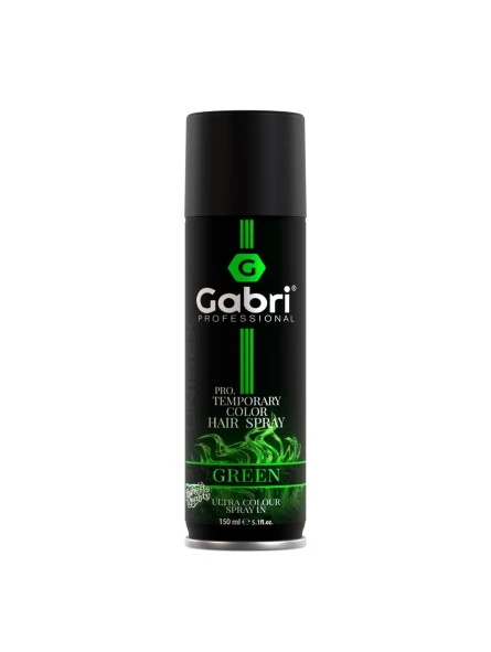 Spray Para Cabello Color Verde Gabri Professional 150ml 3 Spray Para Cabello Color Verde Gabri Professional 150ml