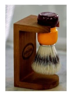 Soporte Brocha Antigua Barbería De Barrio