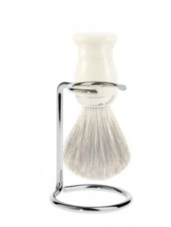 Soporte Cromado Brocha Afeitar "L" Edwin Jagger