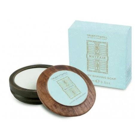 Jabón De Afeitar & Bol Madera Mayfair Truefitt & Hill 99gr 4 Jabón De Afeitar & Bol Madera Mayfair Truefitt & Hill 99gr - Imagen 2